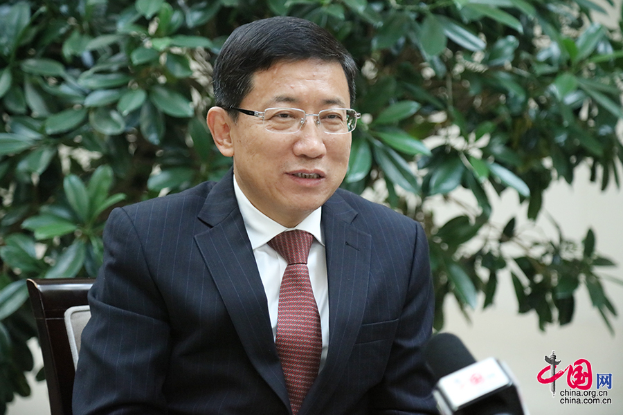 国家宗教事务局副局长蒋坚永接受中国网专访